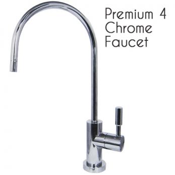 Long Cylinder Swan Neck Faucet 1/4 Turn With 1/4