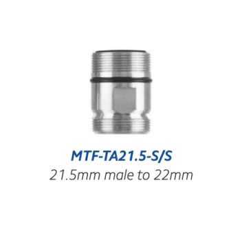 21.5mm Male to 22mm Male Tap Adaptor