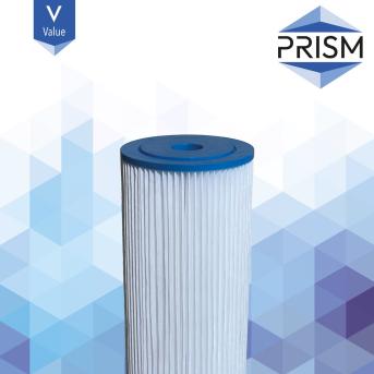 20''LD (Large Diameter) Polyester Pleated Filter  (0.5 - 50 Micron)