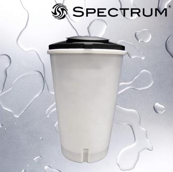 SPECTRUM Round 350L Brine Tank with Brine Well and Grid 