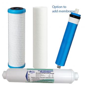 Reverse Osmosis System Replacement Filter Set 1
