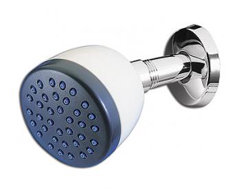 Replaceable Cartridge Shower Filter Head (White)