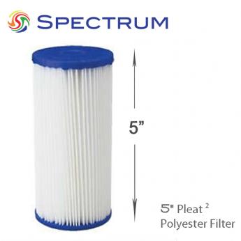 SPECTRUM Pleat² Polyester Filter 5µm 47/8