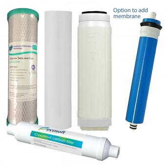 Reverse Osmosis System Replacement Filter Set 2